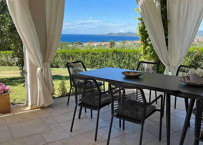 וילה Thea Sea View Private Pool Villa, ניקיטי
