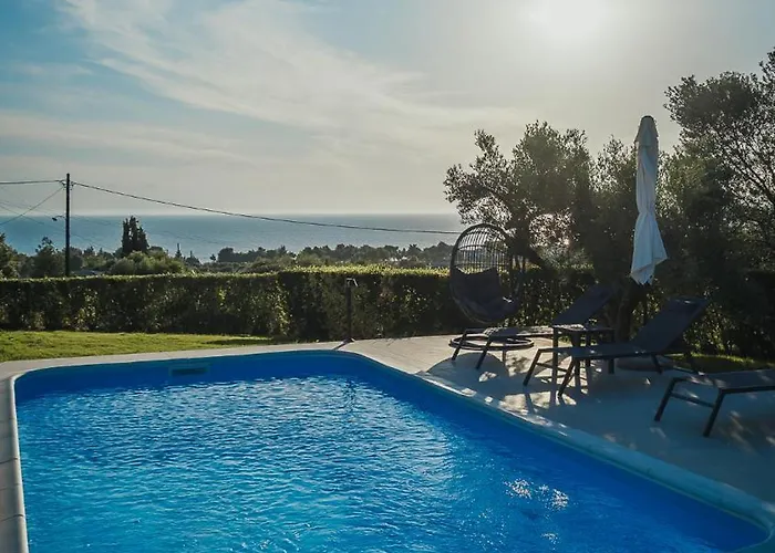 וילה Thea Sea View Private Pool Villa, *